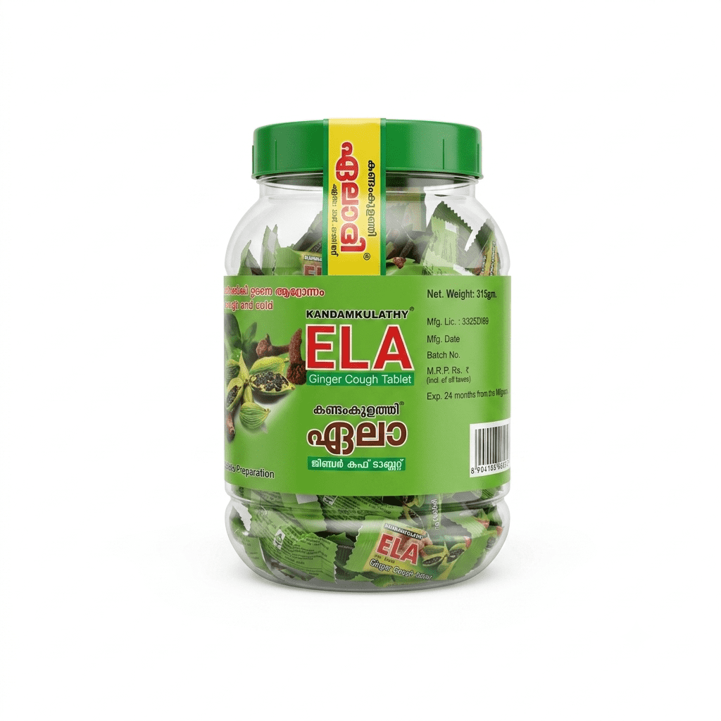 Ela Ginger Cough Tablet