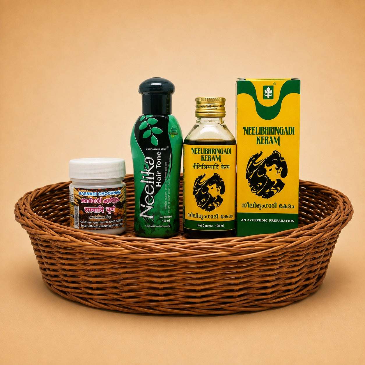 Kandamkulathy  Ayurvedic Hair Care Combo