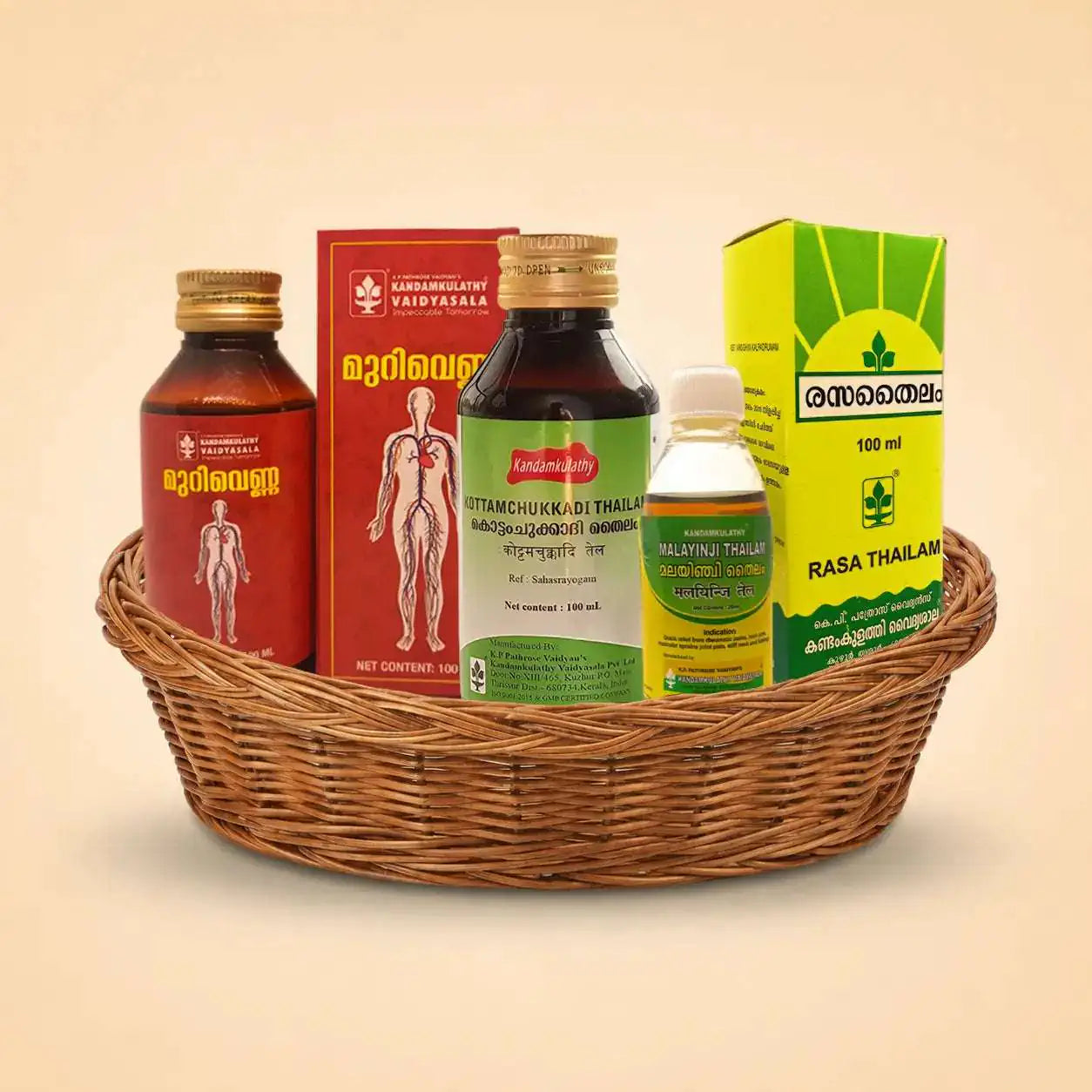 Kandamkulathy Ayurvedic Joint Pain Relief Combo