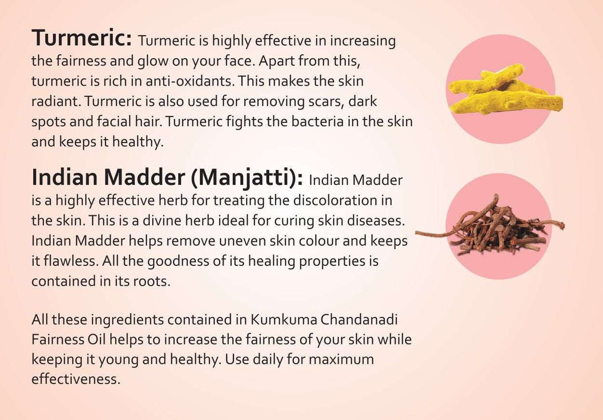 Kumkuma Chandanadi Fairness Oil