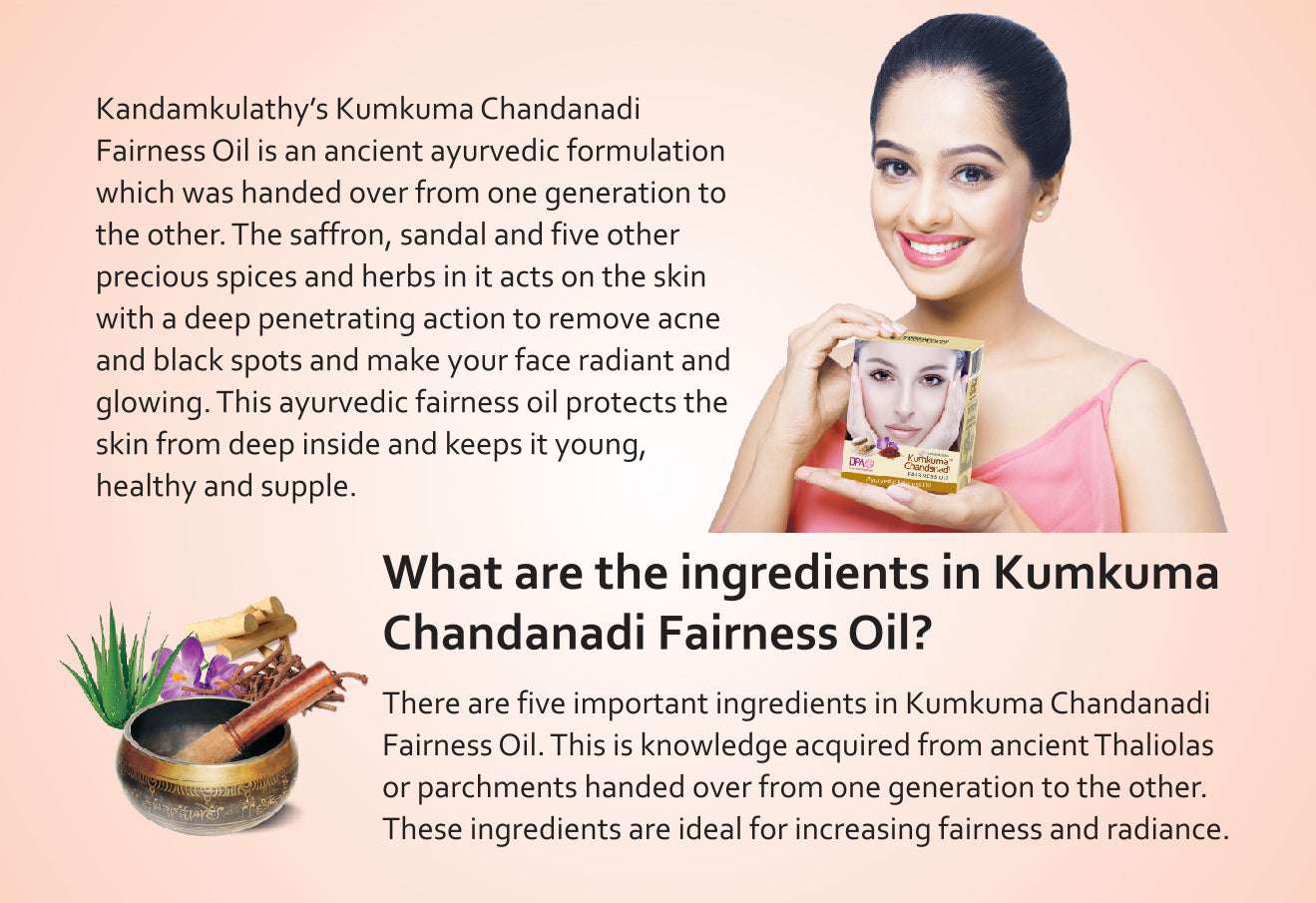 Kumkuma Chandanadi Fairness Oil